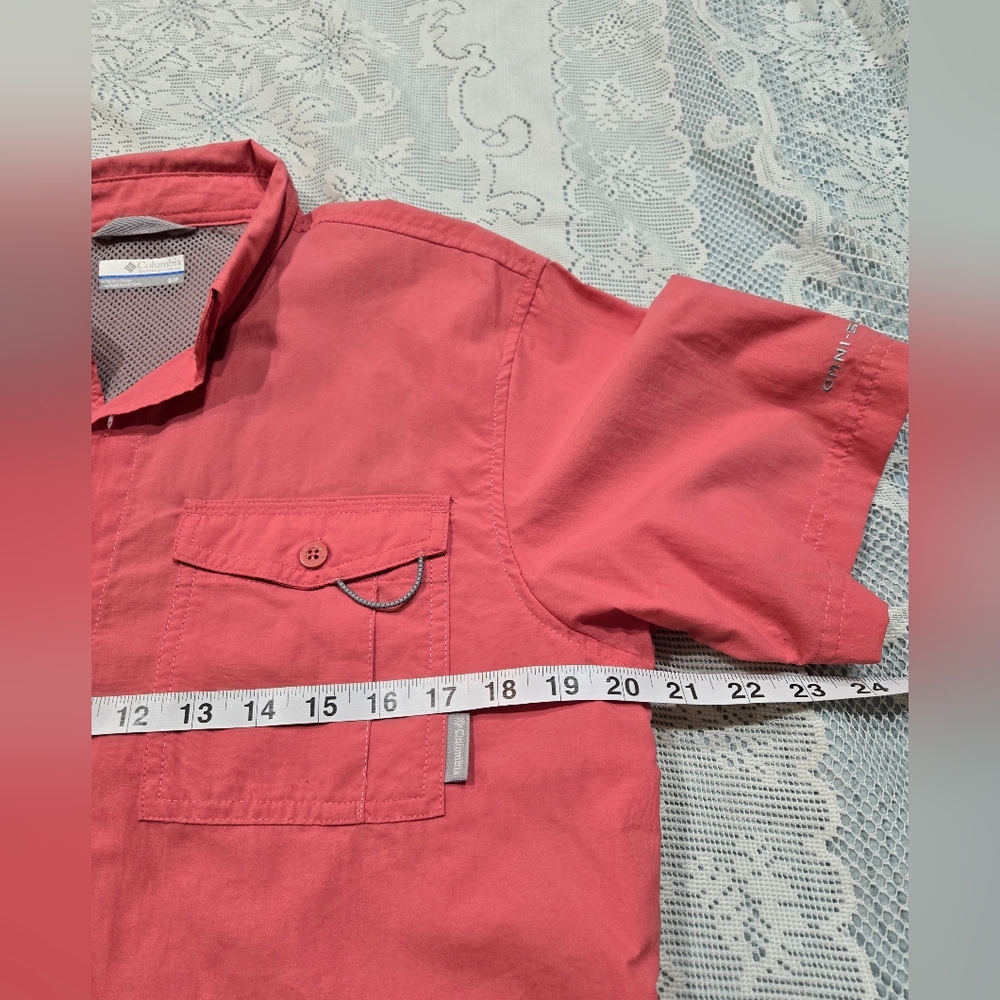 Men's Coral Short Sleeve Shirt - Picture 6 of 10